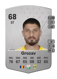 Gheorghe Grozav Common 68 Overall Rating