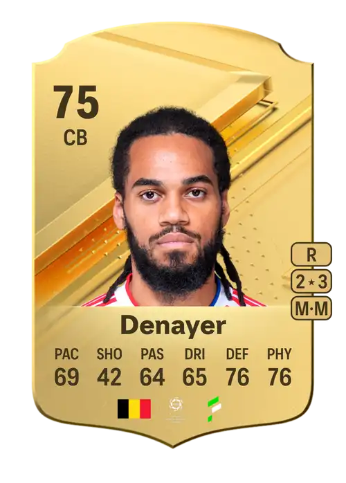 EA FC 24 Jason Denayer 75