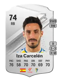 Iza Carcelén Rare 74 Overall Rating