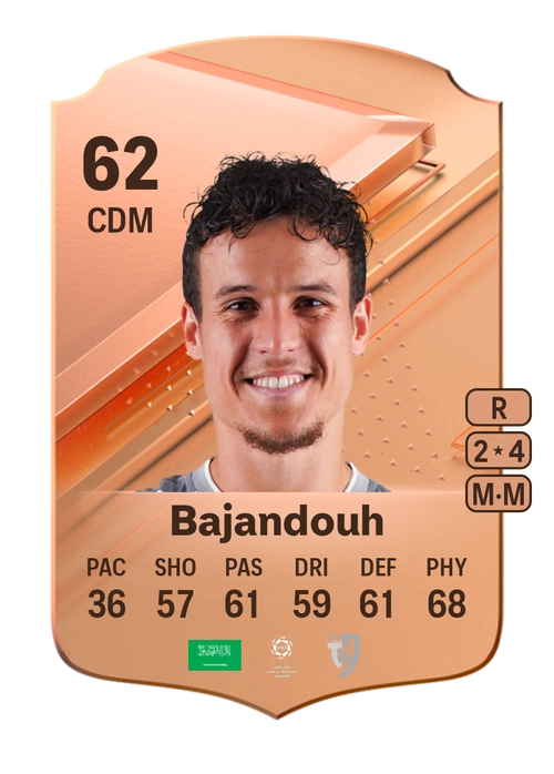 EA FC 24 Jamal Bajandouh 62