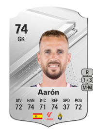 Aarón Rare 74 Overall Rating