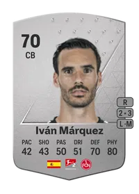 Iván Márquez Common 70 Overall Rating