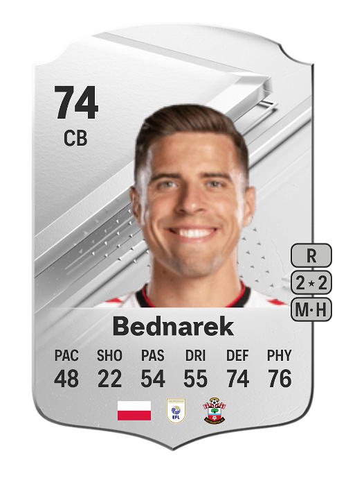 EA FC 24 Jan Bednarek 74