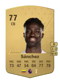 Davinson Sánchez Common 77 Overall Rating