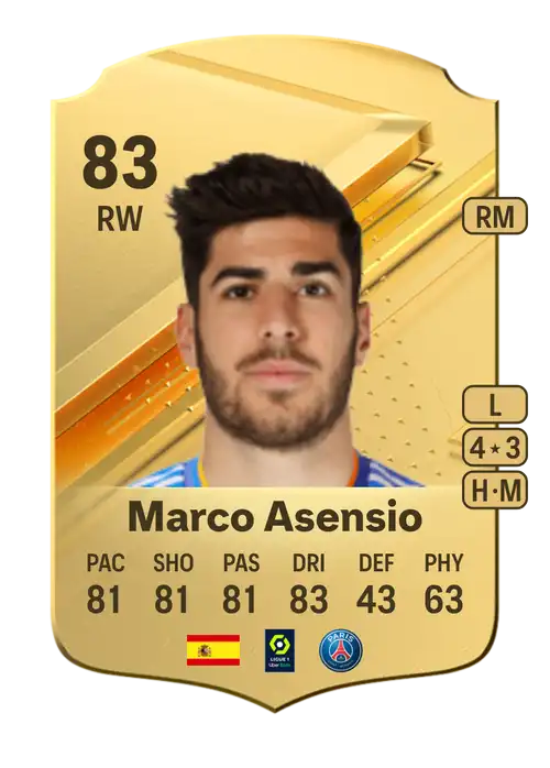 EA FC 24 Marco Asensio 83