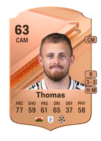 George Thomas Rare 63 Overall Rating