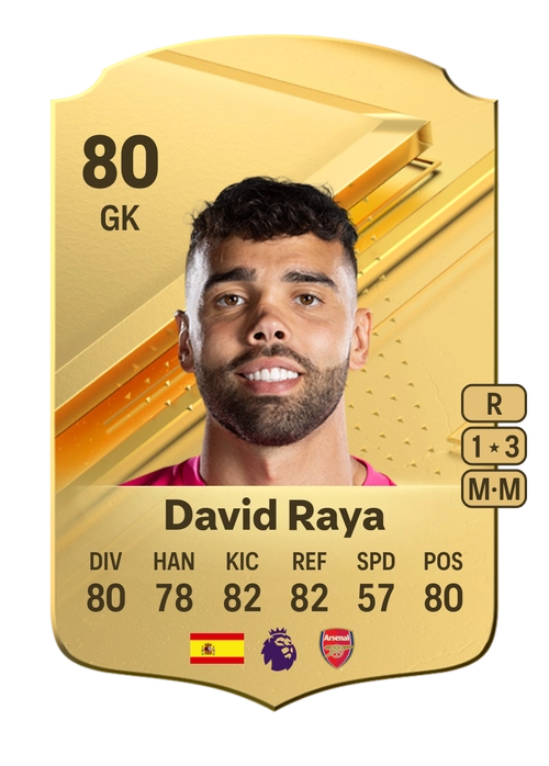 EA FC 24 David Raya 80