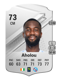 Jean-Eudes Aholou Rare 73 Overall Rating