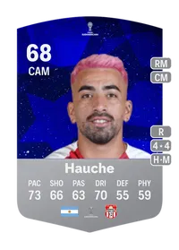 Guillermo Hauche CONMEBOL Sudamericana 68 Overall Rating