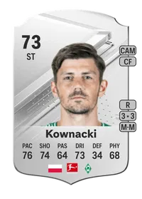 Dawid Kownacki Rare 73 Overall Rating