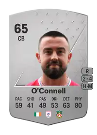 Eoghan O'Connell Common 65 Overall Rating