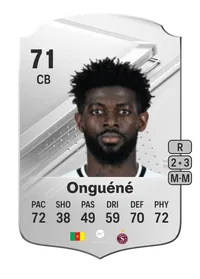 Jérôme Onguéné Rare 71 Overall Rating