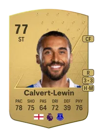 Dominic Calvert-Lewin Common 77 Overall Rating