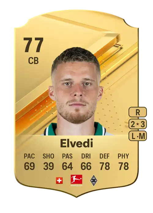 EA FC 24 Nico Elvedi 77