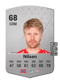 Sivert Heltne Nilsen Common 68 Overall Rating