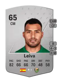 Nahuel Leiva Common 65 Overall Rating