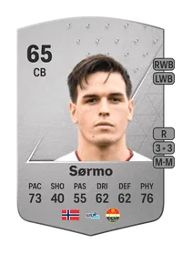 Bent Sørmo Common 65 Overall Rating