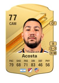 Luciano Acosta Rare 77 Overall Rating