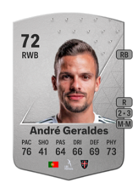 André Geraldes Common 72 Overall Rating