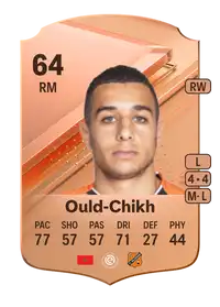 Bilal Ould-Chikh Rare 64 Overall Rating