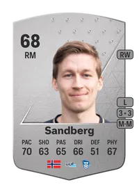 Niklas Sandberg Common 68 Overall Rating