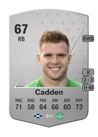 Chris Cadden Common 67 Overall Rating