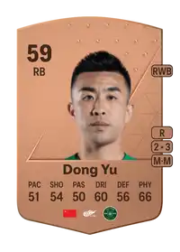 Dong Yu Common 59 Overall Rating