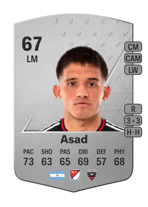 EA FC 24 Yamil Asad 67