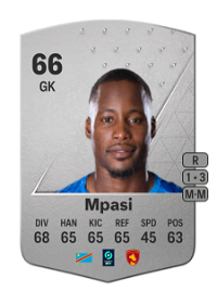 Lionel Mpasi Common 66 Overall Rating