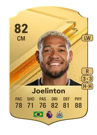 Joelinton Rare 82 Overall Rating