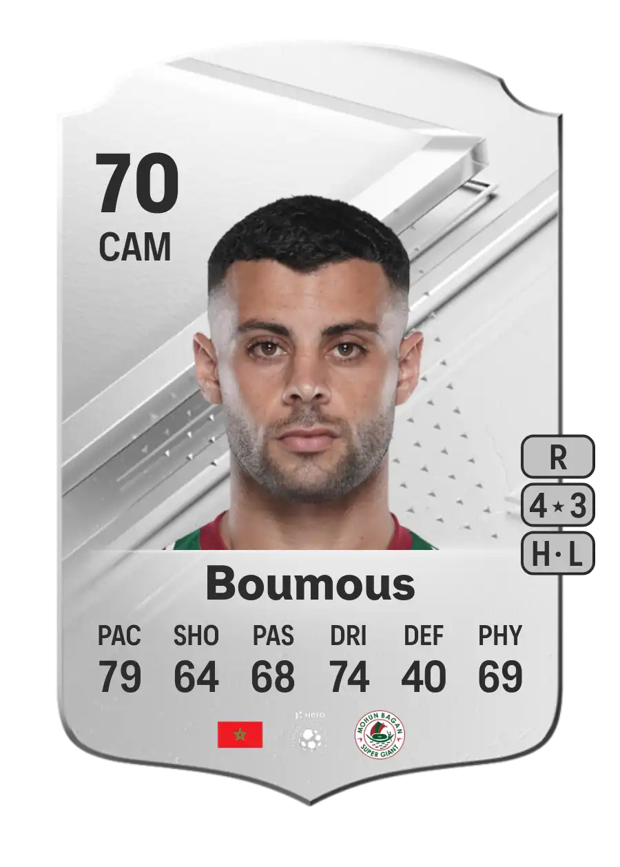 EA FC 24 Hugo Boumous 70