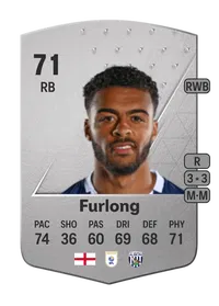 Darnell Furlong Common 71 Overall Rating