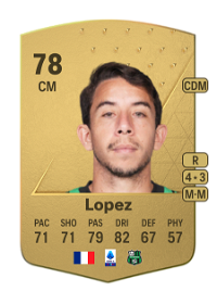 Maxime Lopez Common 78 Overall Rating