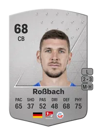 Damian Roßbach Common 68 Overall Rating