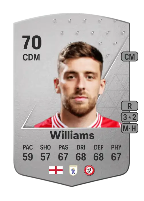 EA FC 24 Joe Williams 70