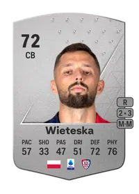 Mateusz Wieteska Common 72 Overall Rating