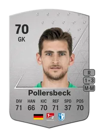 Julian Pollersbeck Common 70 Overall Rating