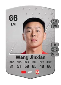 Wang Jinxian Common 66 Overall Rating