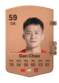 Gan Chao Common 59 Overall Rating