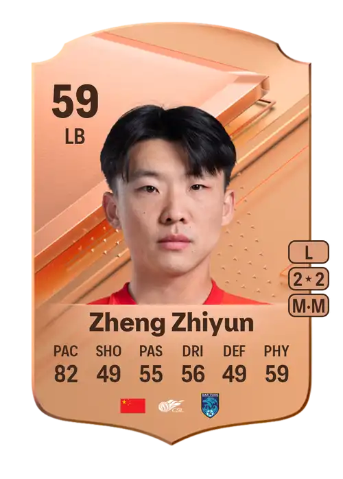 EA FC 24 Zheng Zhiyun 59