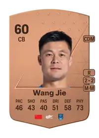 Wang Jie Common 60 Overall Rating