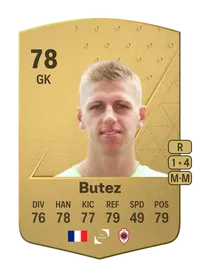 Jean Butez Common 78 Overall Rating