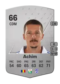 Vlad Achim Common 66 Overall Rating