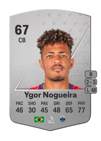 Ygor Nogueira Common 67 Overall Rating