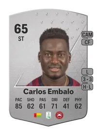 Carlos Embalo Common 65 Overall Rating