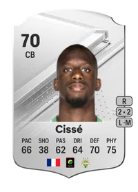 Ibrahim Cissé Rare 70 Overall Rating