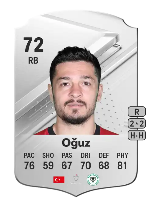 EA FC 24 Ahmet Oğuz 72