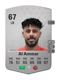 Abdullah Al Ammar Common 67 Overall Rating