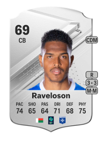 Rayan Raveloson Rare 69 Overall Rating