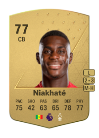 Moussa Niakhaté Common 77 Overall Rating